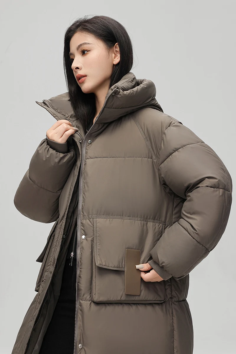 New Casual Fashion Winter Coats Autumn Parkas For Women 2024 Coat Thick Parka Women\'s Jacket Plus Size Women Clothing