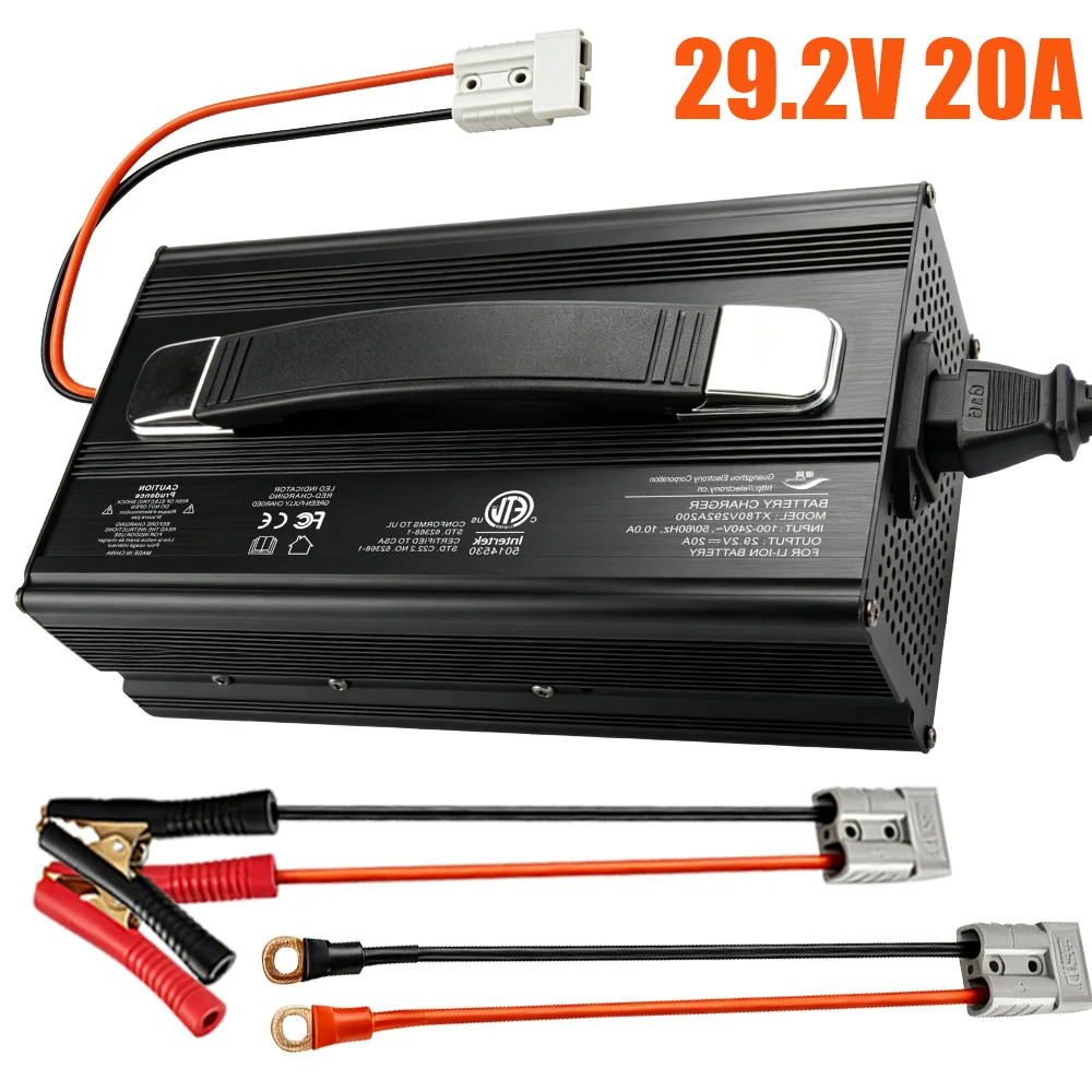 XIETONGPO 14.6V 20A 4S LiFePO4 CC CV Energy Module Stable Charging System for RV Marine Solar Golf Cart Power Supply Unit