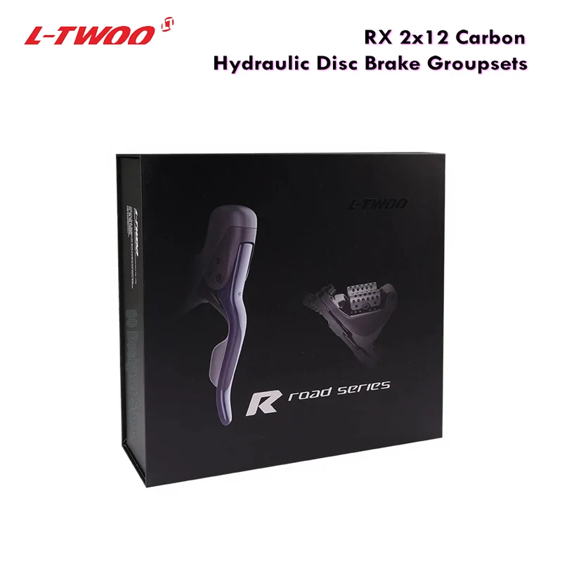 LTWOO RX 2X12S Hydraulic Road Groupset 24S Carbon Fibre Hydraulic Brake Shifter Hydraulic Disc Caliper Front Rear Derailluer GRT