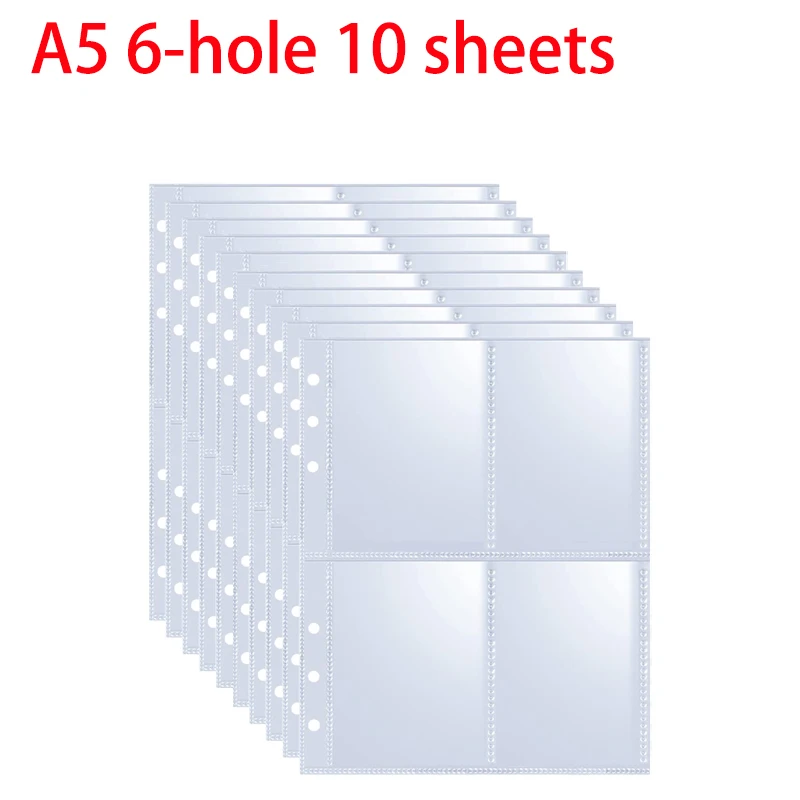 card sheets for binder 100 Pockets Trading Card Sleeves Binder, Baseball Card Binder Sleeves – Card  collections store main image 0
