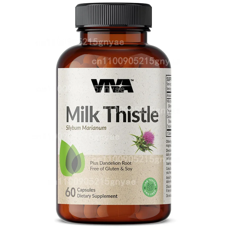 

Milk Thistle Soft Candy - Liver Cleansing, Detoxification, and Repair, Used To Support Digestive Antioxidants in The Liver