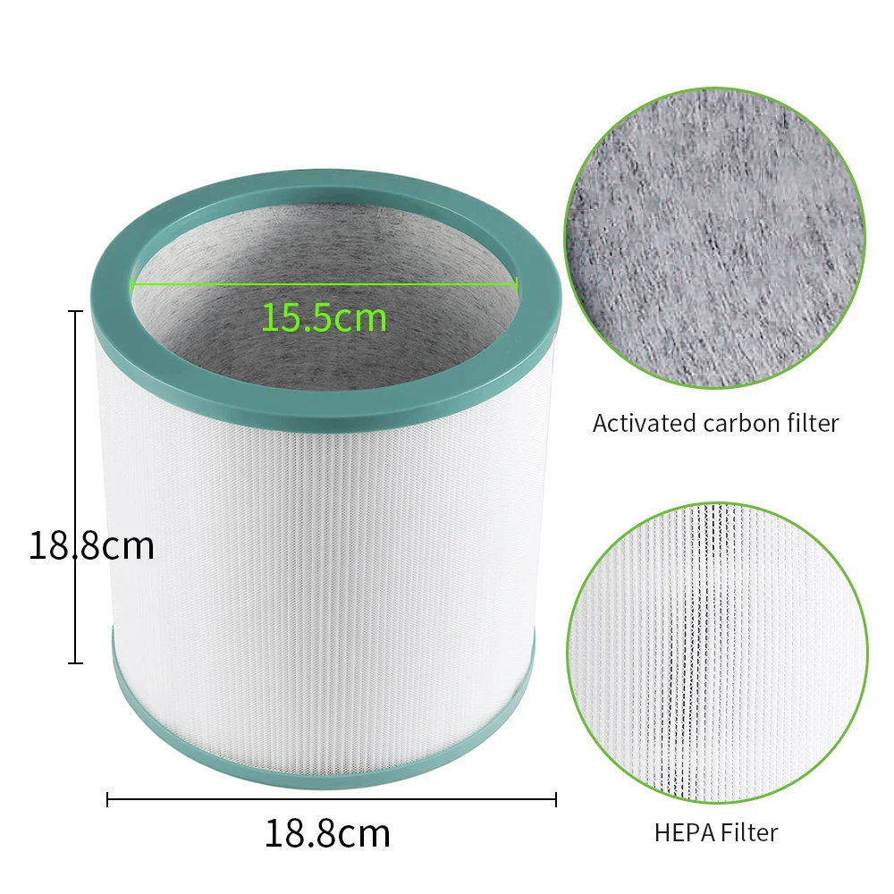 Premium Sealed Air Filter Replacement for Dyson PH01 PH3A AM11 BP01, 360° Filtration, Fits Purifier Humidifier Long-Lasting view 4