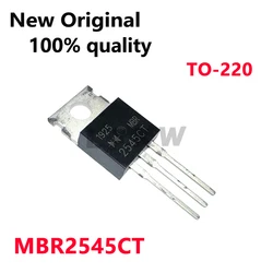 10/PCS New Original MBR2545CT 2545CT TO-220 Schottky diode 30A 45V In Stock