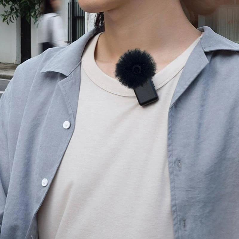 1pack пушистые микрофоны