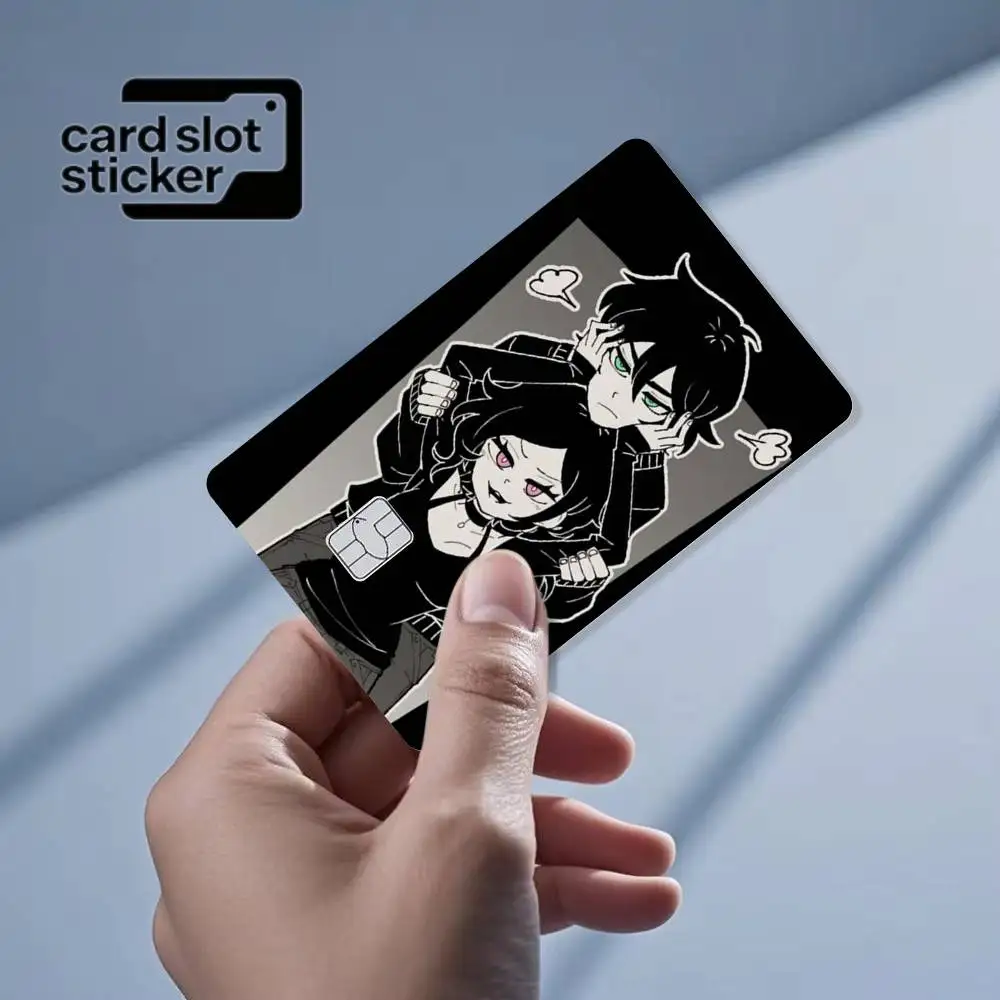 The Coffin of A-Andy and l-Leyley  Credit Card HD Stickers Game Card Decal Small Chip Waterproof Sticker Gift