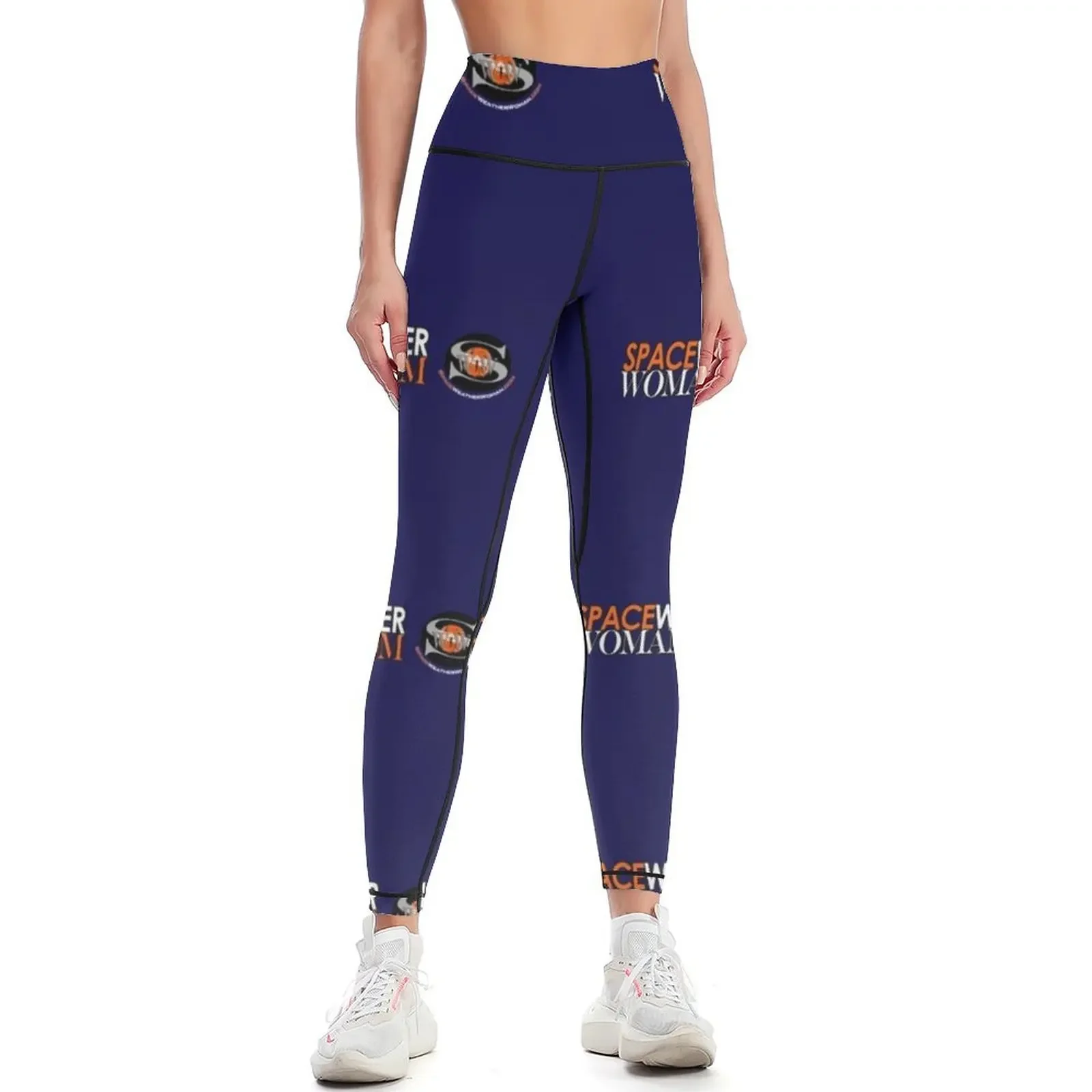 

Space Weather Woman Orange Sun Leggings Sports female Women's sports Clothing fitness Pants sport Womens Leggings