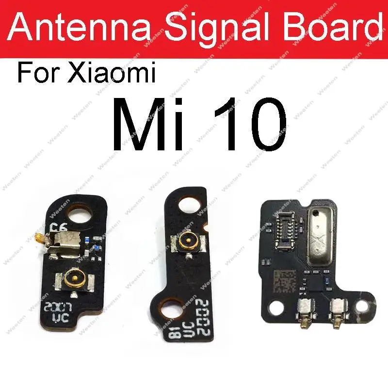 For Xiaomi Mi 11 10 Lite 11T Pro CC9 Pro Note 10 Pro 12 Pro Mic Antenna Connect Signal Board Louder Speaker Signal Board