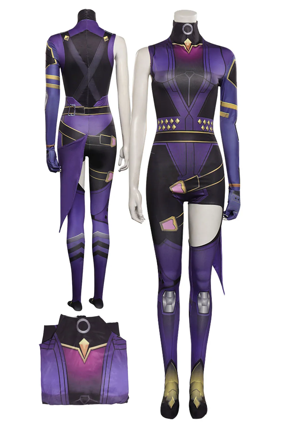 

Reyna Косплей Фэнтези Женщины ролевые игры боди Valorant костюм для женщин искусственные наряды Хэллоуин карнавал костюм