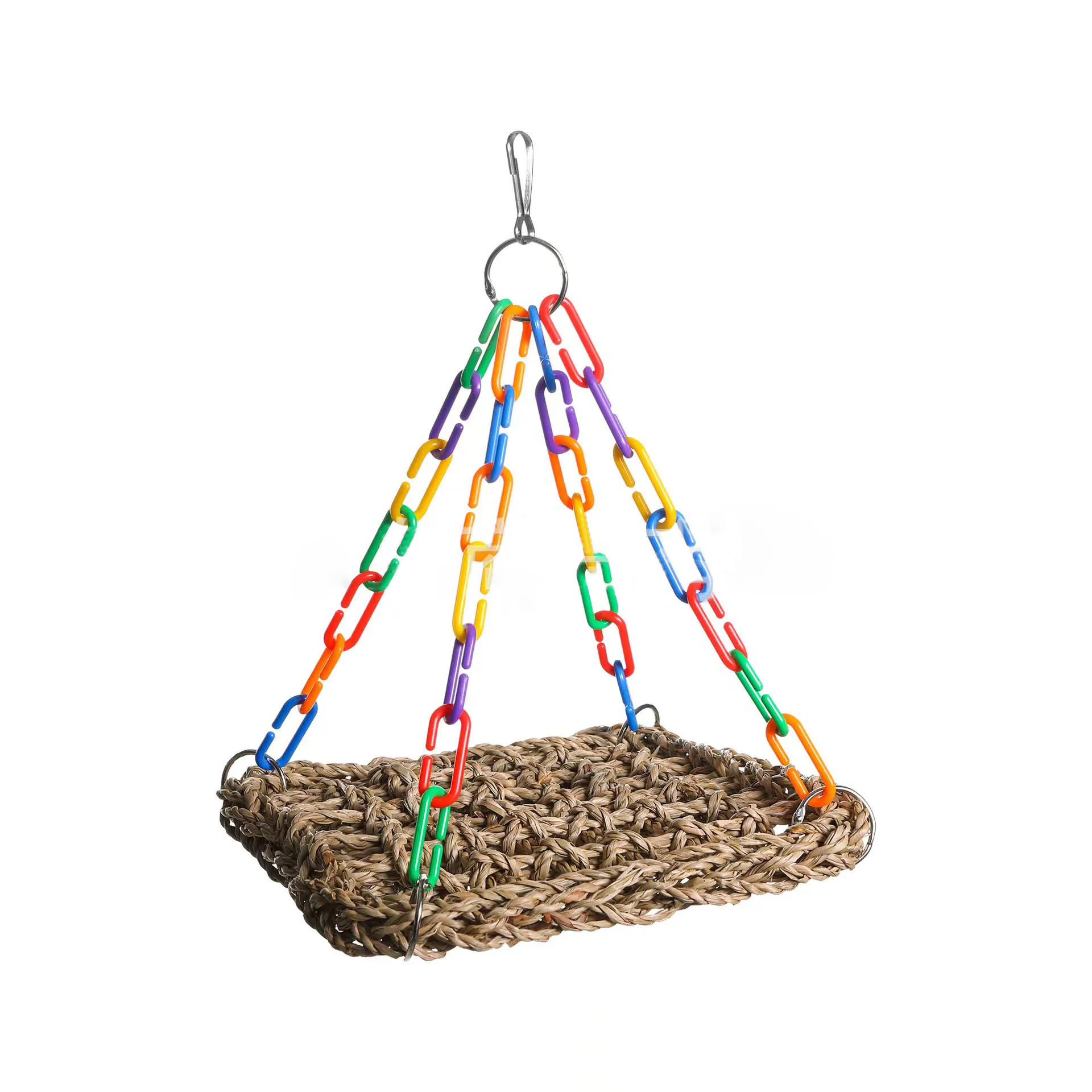 

Climbing pet hammock lizard drying platform aquatic grass weaving