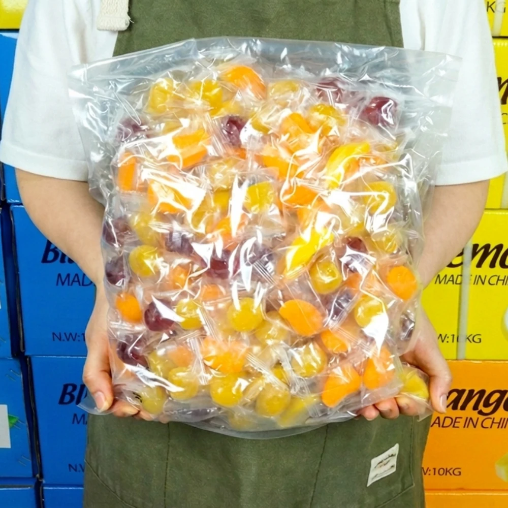 과일맛 베스트 4종 믹스젤리 1.2kg (애플망고 레몬 바나나 블루베리)
