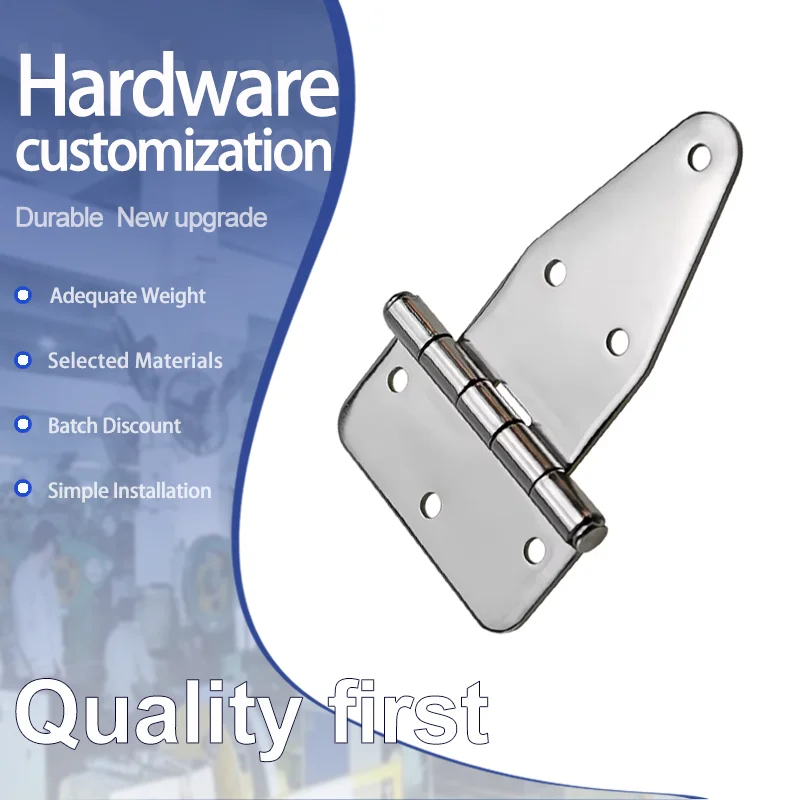 

Asymmetric Butterfly Shaped Stainless Steel Heavy-Duty Hinges Suitable for Industrial Electrical Equipment Cabinets