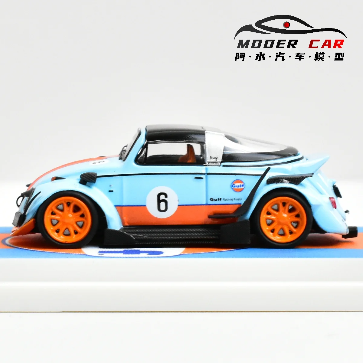 Time Micro TM 1:64 RWB ADVAN Diecast Model Car