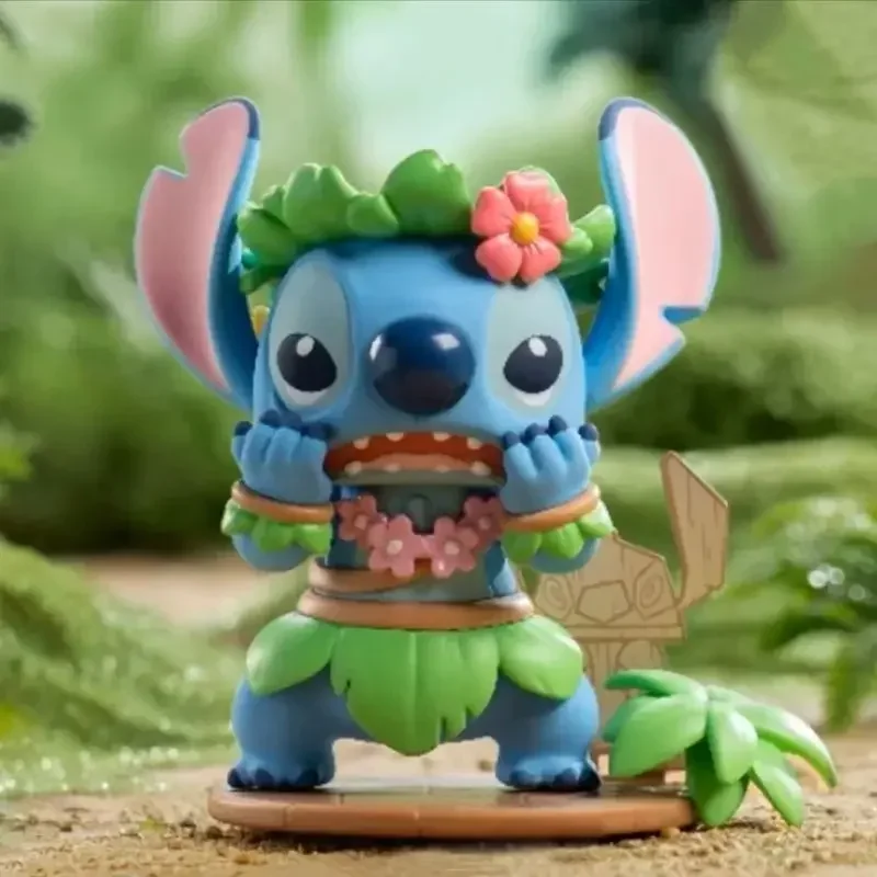 Disney-Stitch Blind Box, Funny Diary Series Figure, Anime Rick Model, Décoration, Collection Toys, Cadeau de Noël, Original