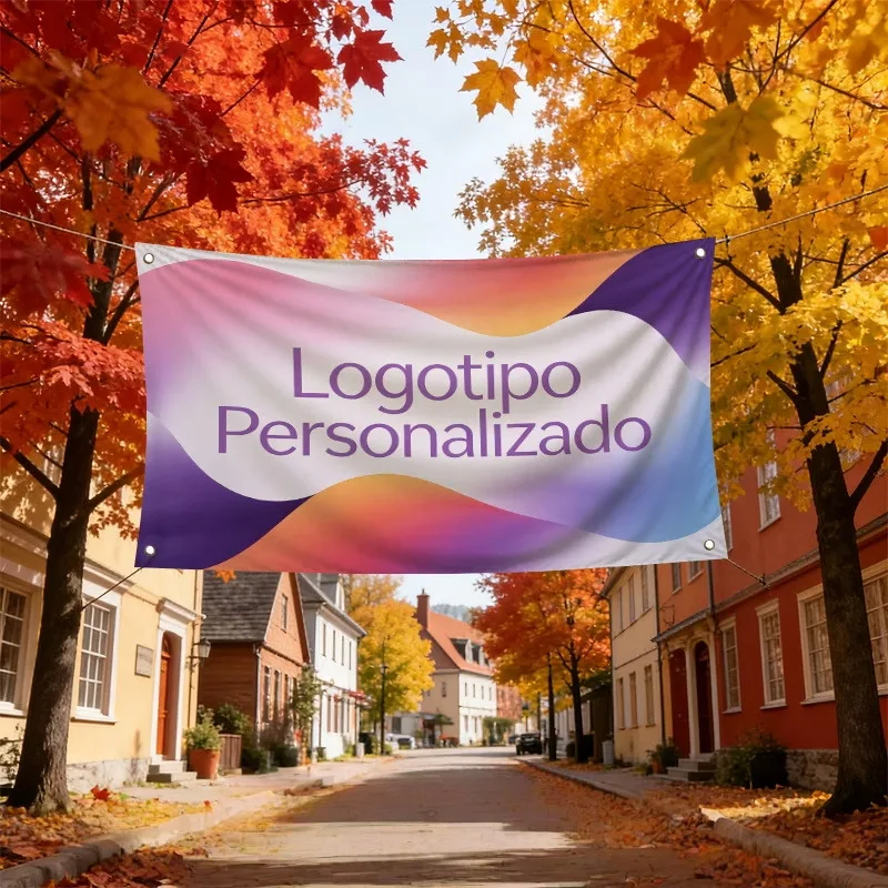 Custom Advertising Flags Highlight Unique Festive Charms At Global Holiday Events Stable Brand Growth For Advertising Promotion