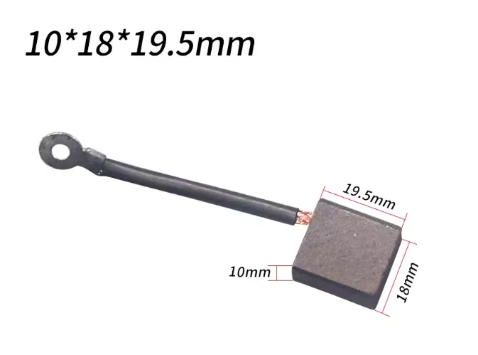 Electric truck stacker forklift parts carbon brush electric brush walking traction motor lifting auxiliary motor carbon brush