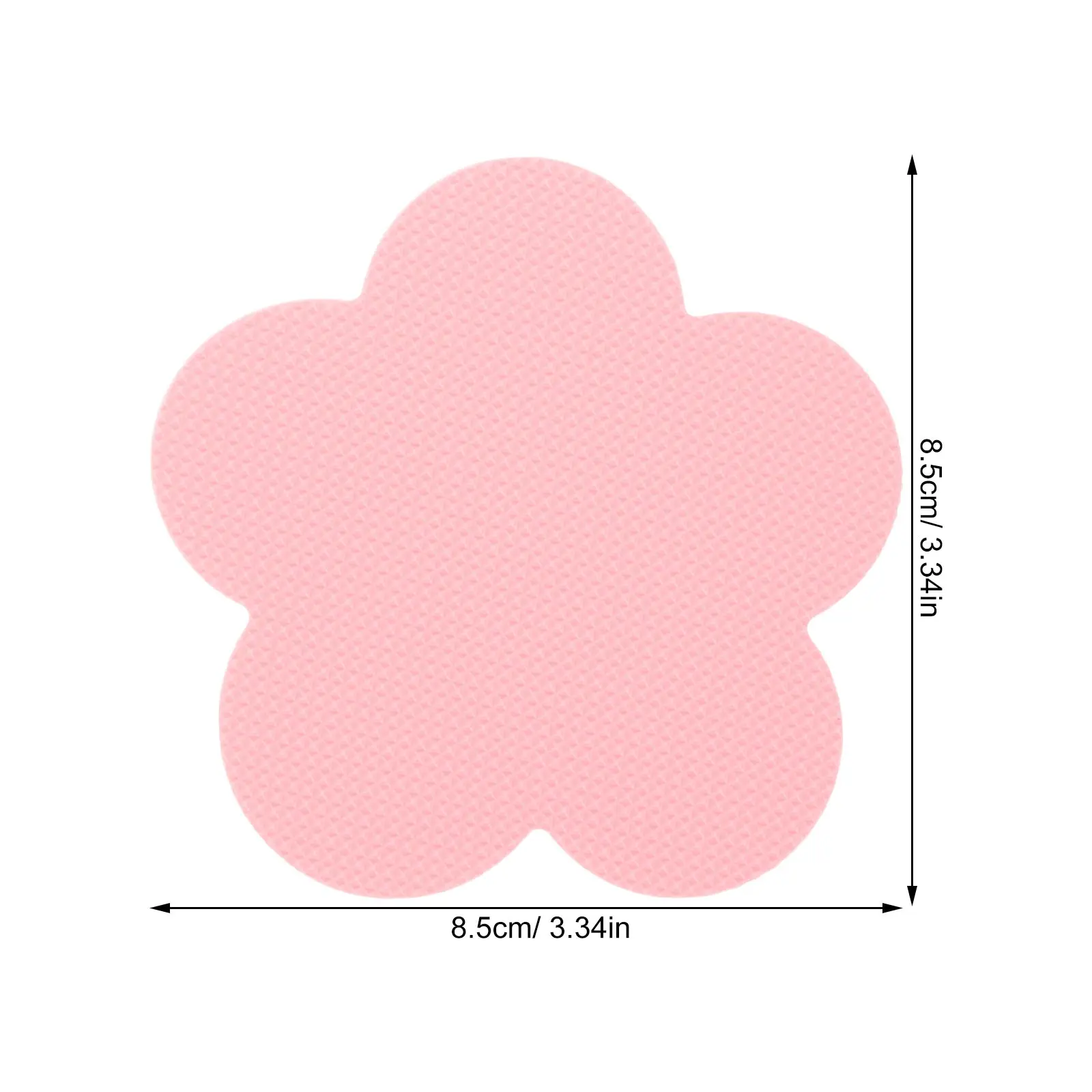 12 Pcs Rubber Anti Slip Stickers Bath Tub Shower Floor Grip Bathtub Adhesive Decals Non Slip Bath Tub Skid Proof Flower Design