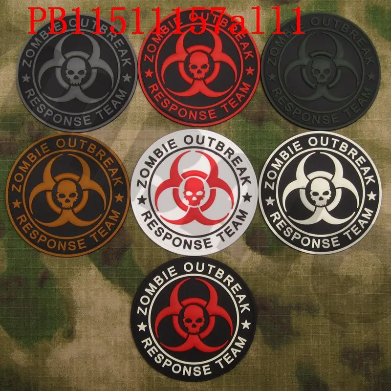 3D PVCPatch ZRT ZOMBIE OUTBREAK RESPONSE TEAM