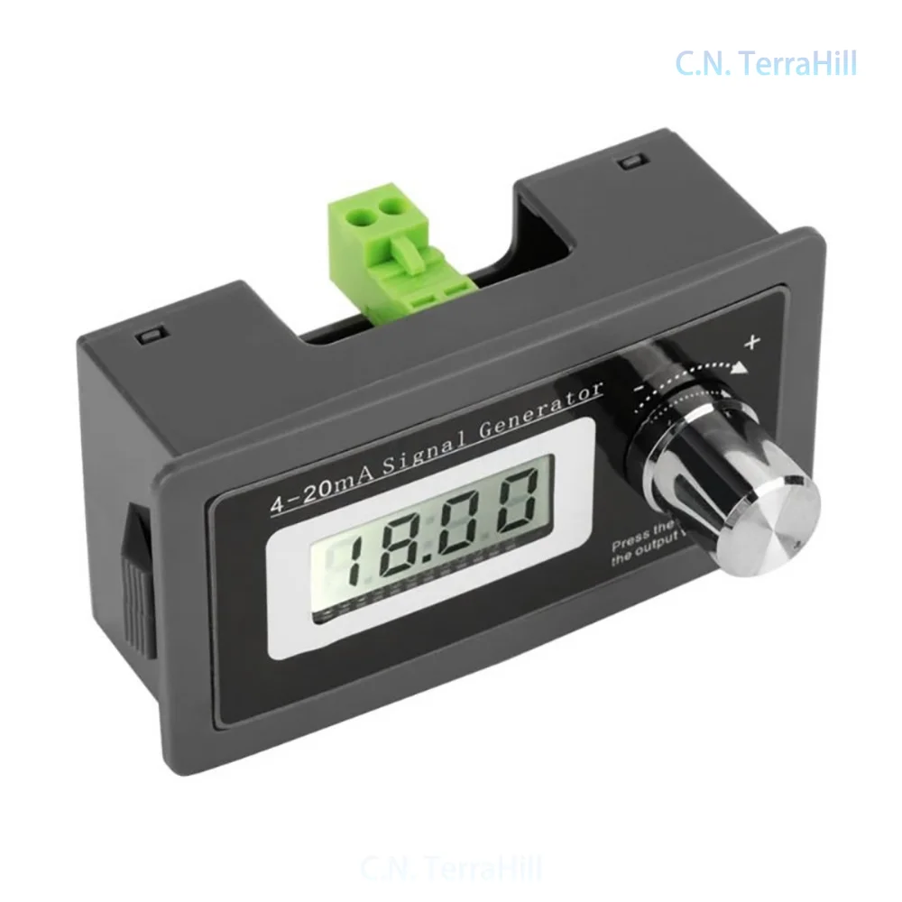 4-20mA Signal Generator Passive Two-Wire Current Loop Simulator Transmitter Sensor Calibrator for Industrial Testing