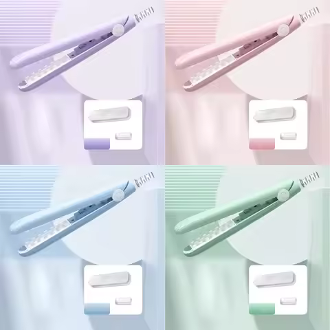 Portable High Quality Ceramic Corn Perm Styling Tools 3D Grid Curler Mini Hair Curling Iron Hair Fluffy Splint