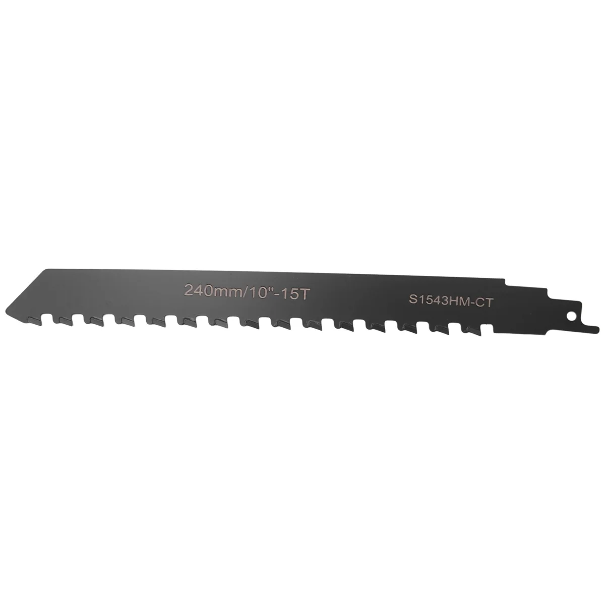 Reciprocating Saw Blade Carbide Tungsten Carbide for Cutting Porous Concrete, Fibre Cement, Brick 240mm/9.45inch