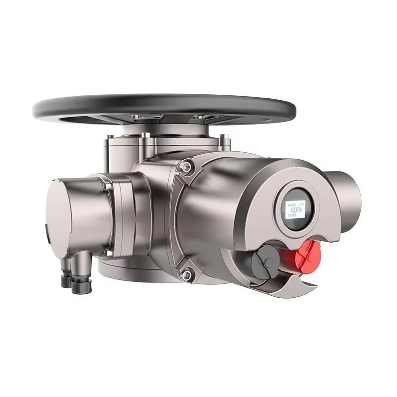 Motorized Electrical Multi Turn Actuator, Gate Valve, Local Stop Remote, User-Friendly Settings, Multilingual Menu in Power