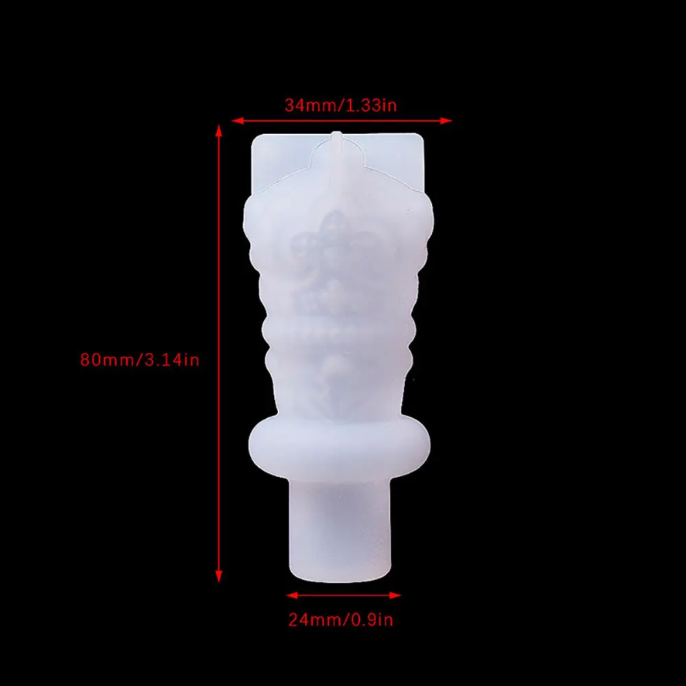 5pcs Animal Shape Silicone Wine Stopper Molds Set