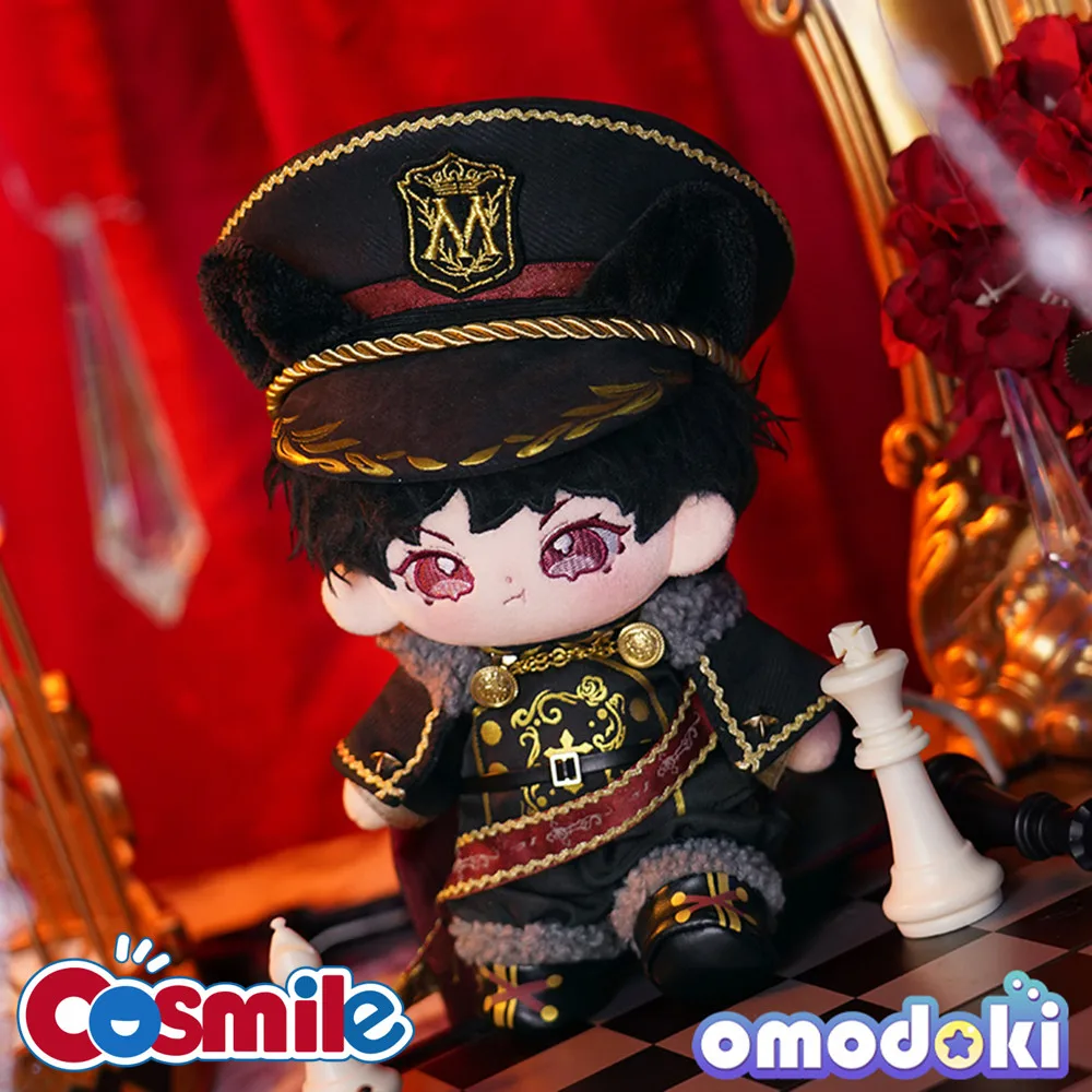 

Cosmile Arrest Black Gold Clothes Outfit Suit For 20cm Kpop Doll Cosplay Toy Acc Cute Props C OM