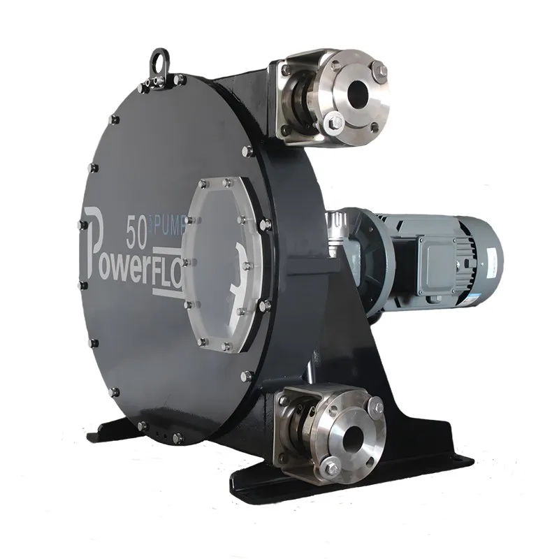 Peristaltic Hose Pump High Pressure 0-100 M/h Flow Rate Industrial Use Equivalent to Progressive Cavity and Lobe Pumps