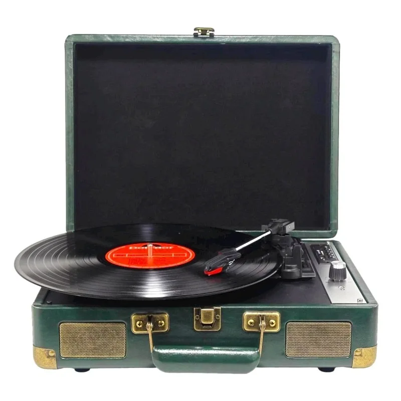 

Household European Style Gift Retro Vinyl Record Player Living Room Decoration Antique Stereo Phonograph