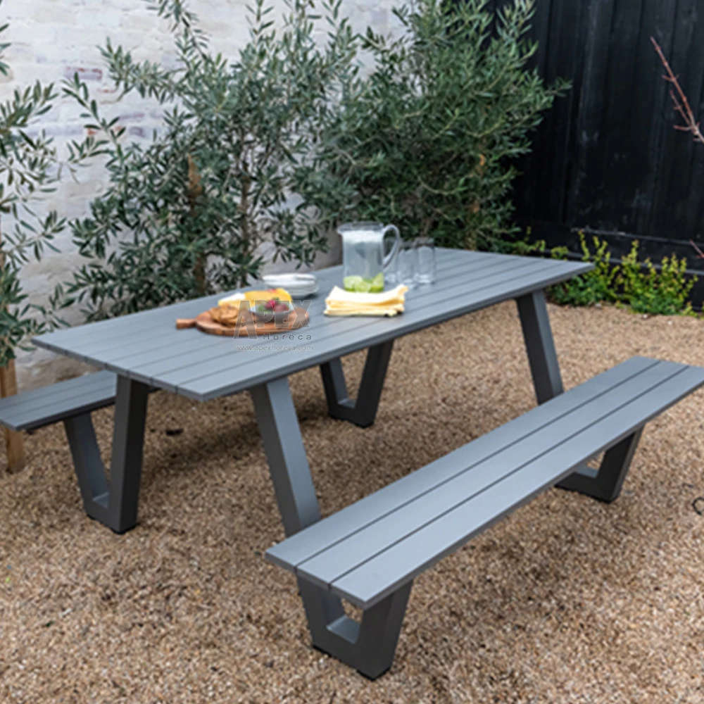 Picnic Portable Suitcase Outdoor Table Set Easy Folding Dining Camping Table Picnic Set with Umbrella Hole