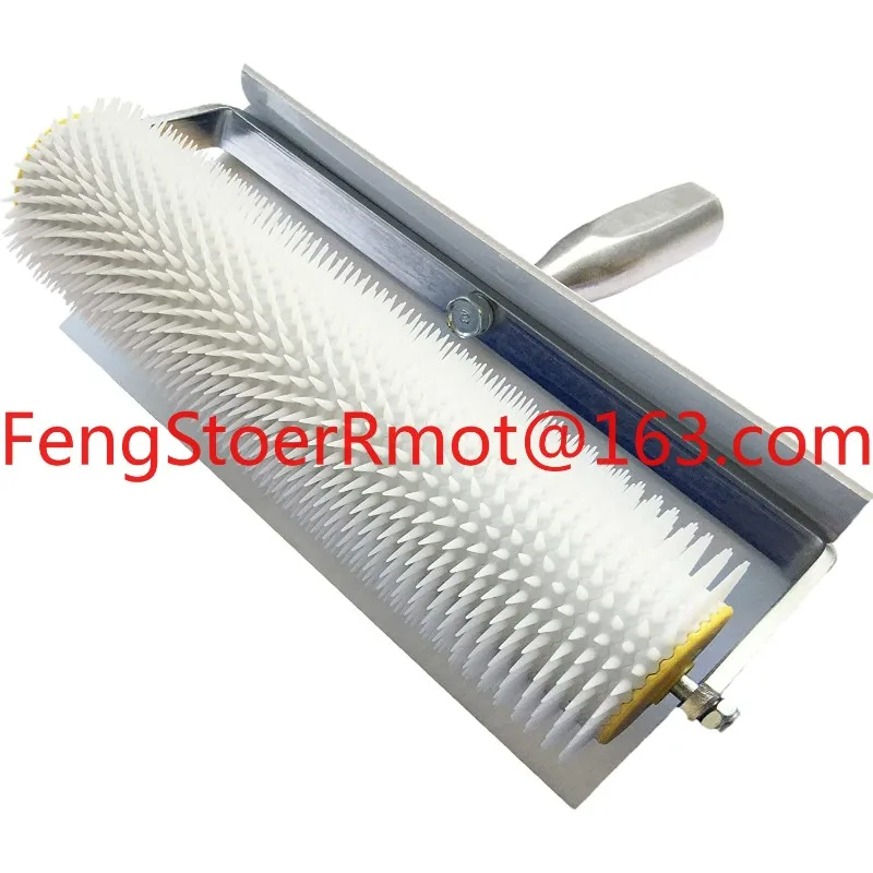 

Spiked Roller for 3D Flooring 250x21mm Spiked Screeding Compound Paint Roller With Splash Guard