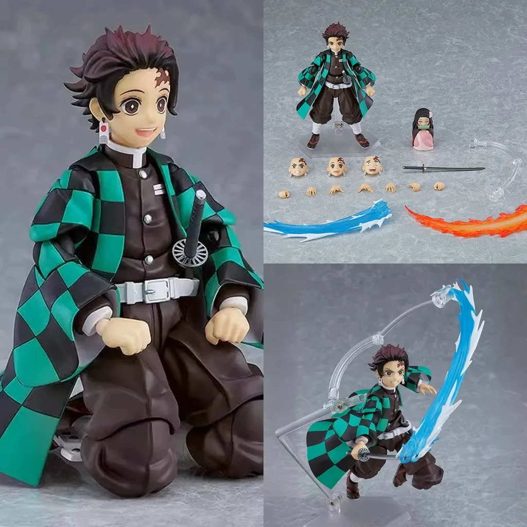 

Аниме-фигурка Demon Slayer: Kimetsu No Yaiba Камадо Танджиро, коллекционная модель, игрушка, 14 см, 498 # Передвижной