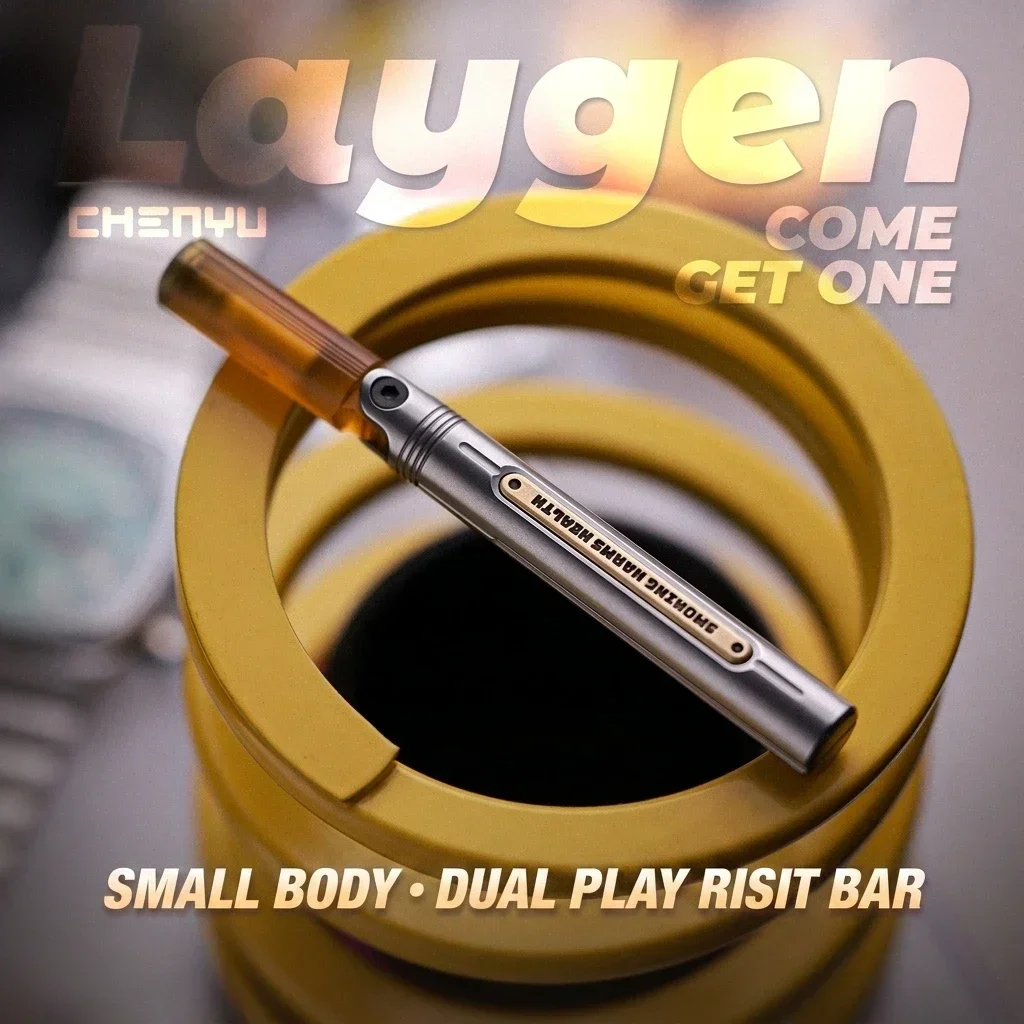 CHENYU EDC Laygen Push Slider Ultra-fine Fidget Compositefidget Push Stick Toys Stress Relief Toy Adults Anxiety Relief Gadgets
