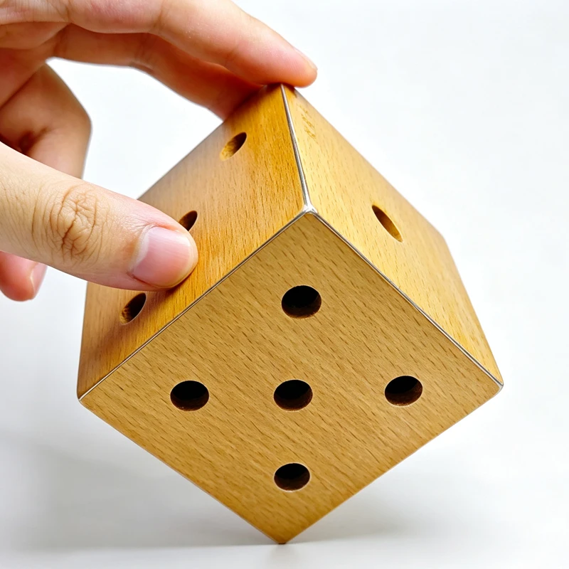Extre Difficult Puzzle Cubes Wooden Maze Labyrinth Brain Teasers for Adults & Kids Mind Challenge Quiet Focus Toys Gifts