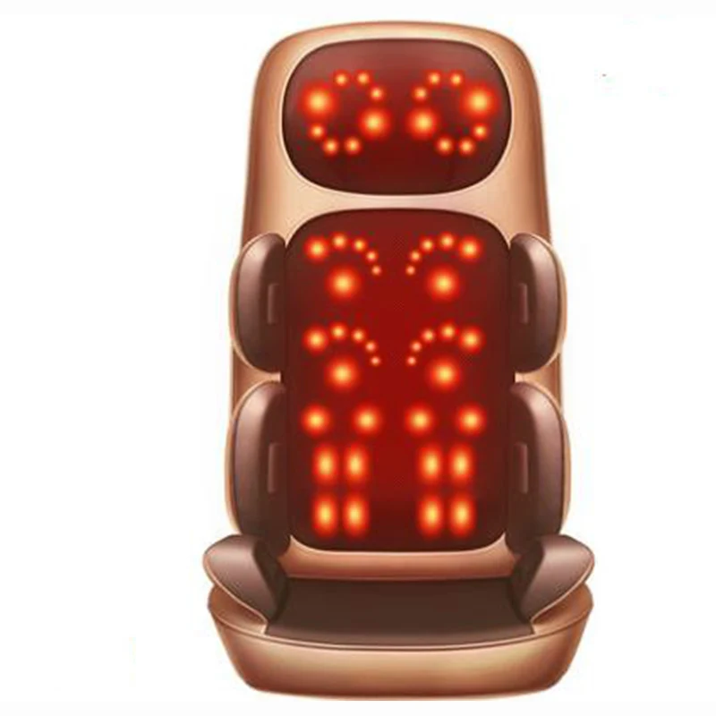 

Multi-functional body cervical vertebra massager 220V neck waist shoulder back electric pillow household cushion chair cushion