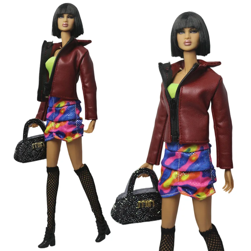 1 Set Puppenkleidung im Maßstab 1:6, Kleid-Outfit für 11,5 Zoll (30 cm) Puppen, viele Stile zur Auswahl, Geschenke für Mädchen, Puppenzubehör # 36 – Detail 3