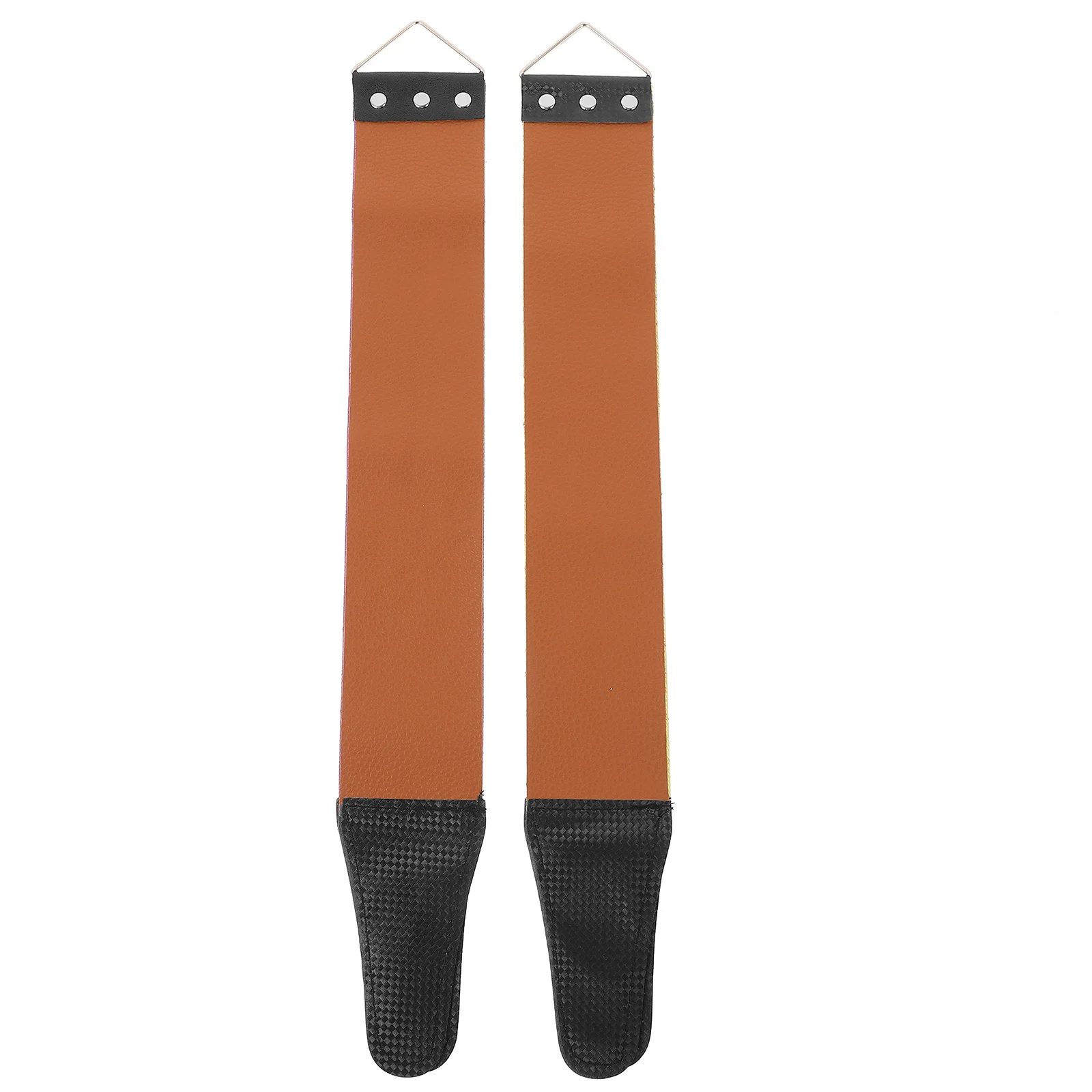 2 قطعة أشرطة شحذ مزدوجة الجوانب للاستخدام المنزلي مبراة الحلاقة اليدوية مناسبة للصيد مقص شفرات الحلاقة المستقيمة #2