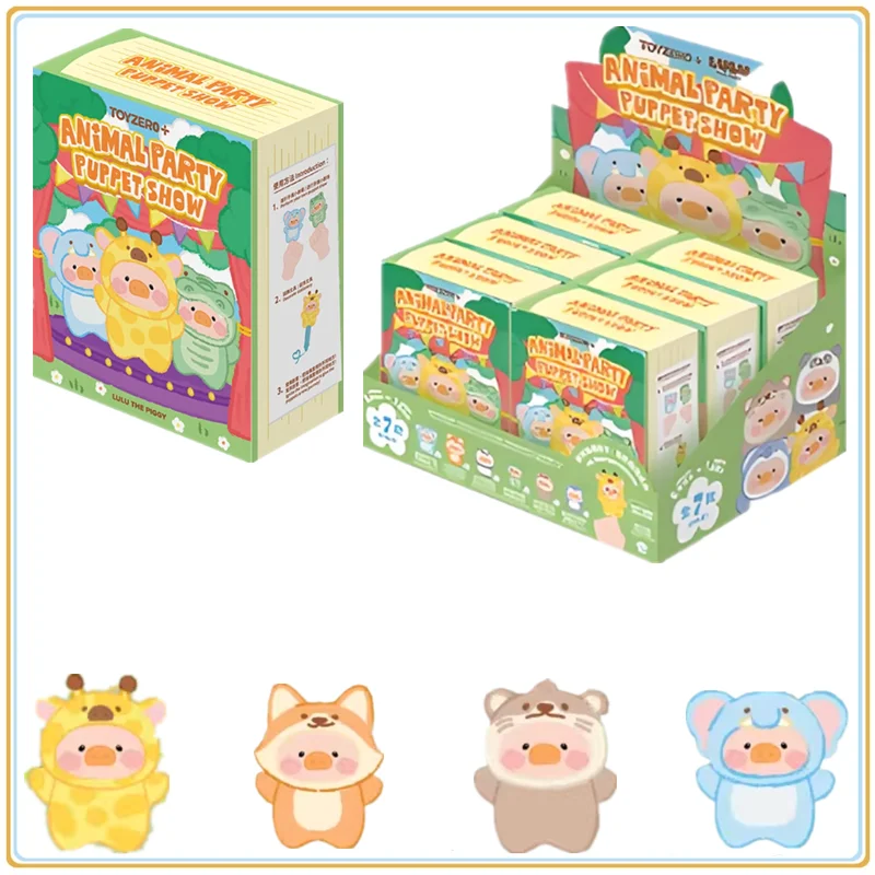 

Оригинальная вечеринка со свиньей и животными, серия «Лесной театр», слепая коробка, загадочная коробка, коллекция аниме-фигурок, украшения, детские праздничные игрушки, подарки