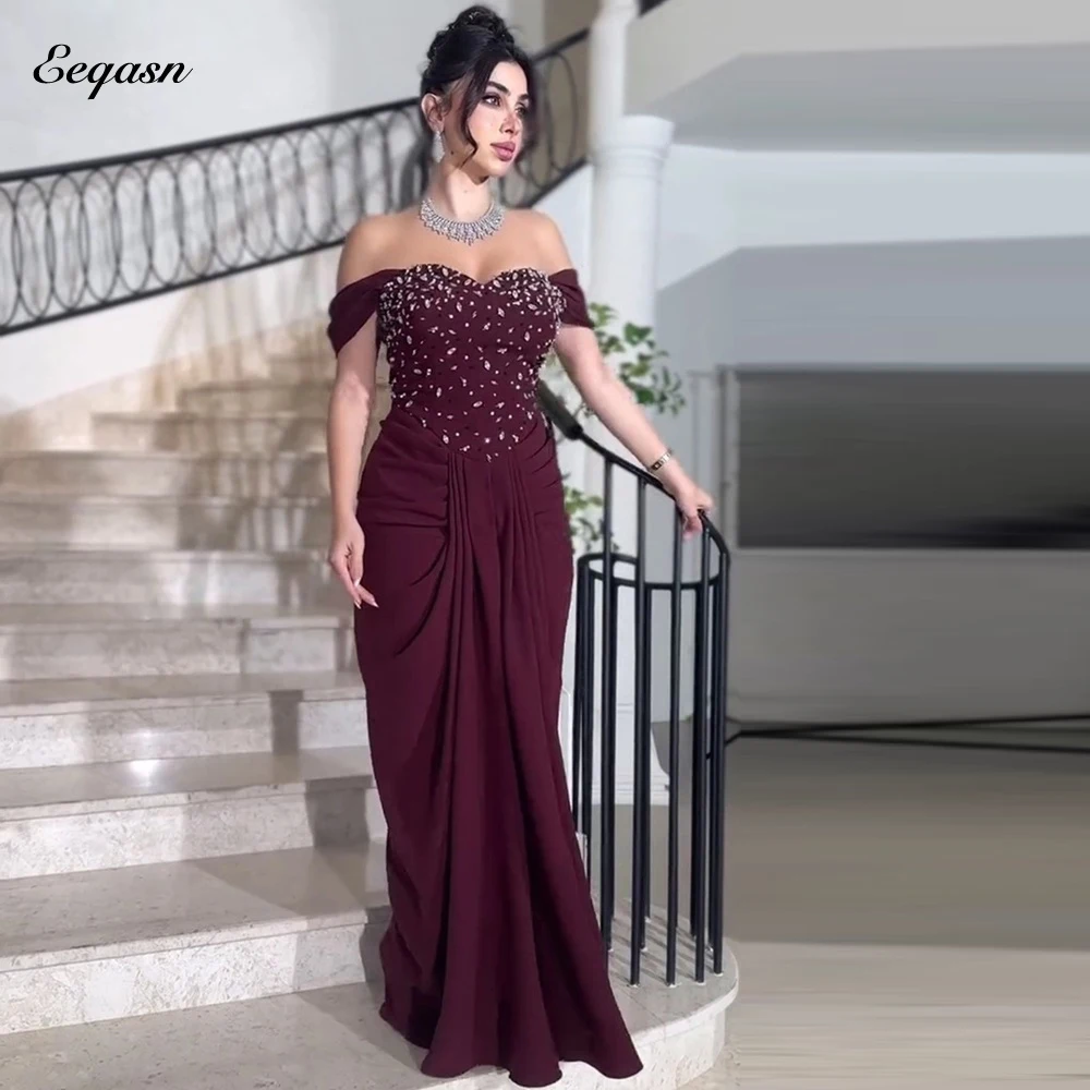 

Необычное вечернее платье Русалка Vestidos De Noche Элегантное платье длиной до пола с драпировкой для особых случаев Коктейльная вечеринка по индивидуальному заказу