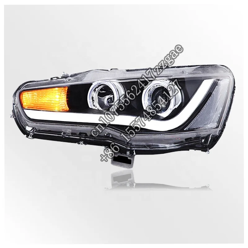 Aftermarket Head Lamp Automotive Light Halogen & Xenon Headlights for  Lancer-ex Lancer EVO X 2008-2016