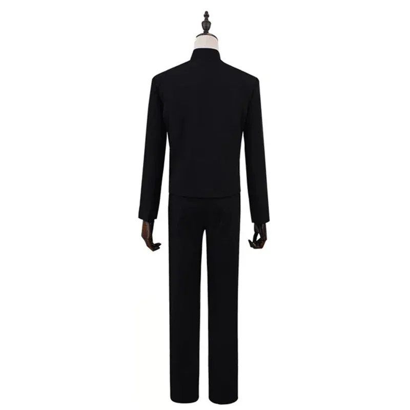 Gojo Satoru Cosplay Uniform Jujutsu Kaisen Gojo Satoru Cosplay Costume High School Uniform Wig Suit Halloween Costumes for Men