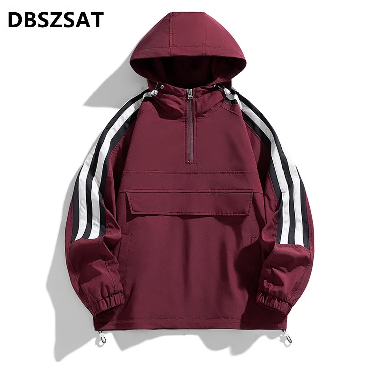 Men 2026 Jackets Harajuku Loose Shirts Winter Coats Long Sleeve Basic Casual Fleece Shirts Jackets European coat