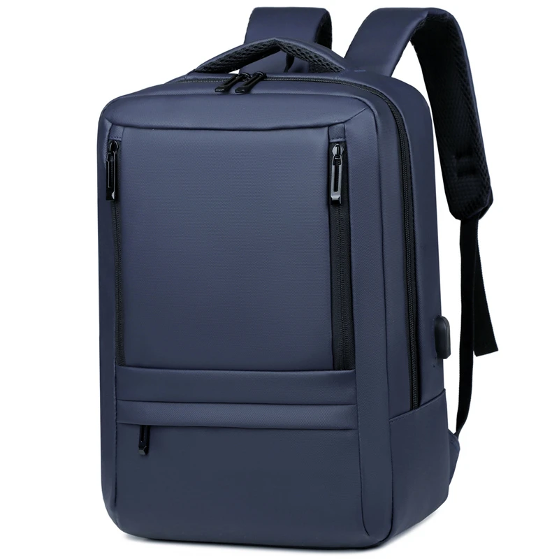 حقيبة ظهر رجال الأعمال متعددة الوظائف، سعة كبيرة، مساحة منفذ شحن USB، حقيبة ظهر رجال الأعمال، حقيبة ظهر للكمبيوتر للرجال