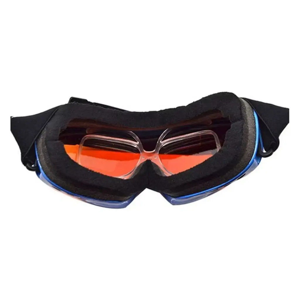 Portable Transparent Ski Goggles Butterfly Clip Insert PC Myopia Frame Optical Adaptor Durable Myopia Glasses Frames