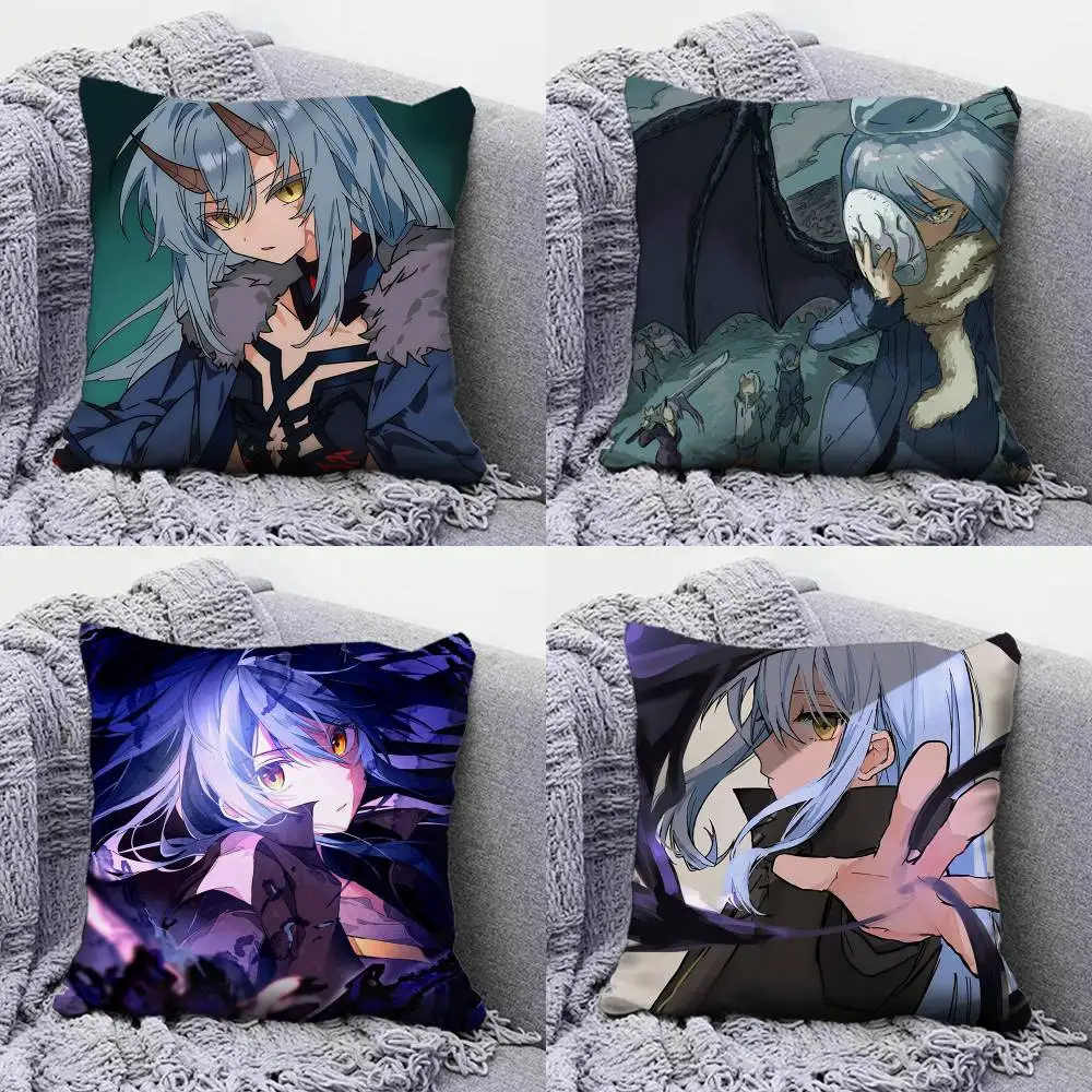 

That Time I Got Reincarnated as a Slime Anime Pillow Covers, Home Sofa Cushion Covers and Aecorative Custom