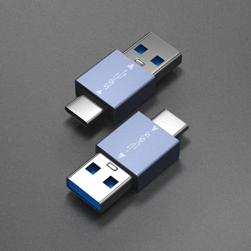 Metal Usb C Phone Adapter Accessories Otg Type Micro Flash Drives UsbC Charging Splitter Male Female Adapters for Xiaomi Samsung