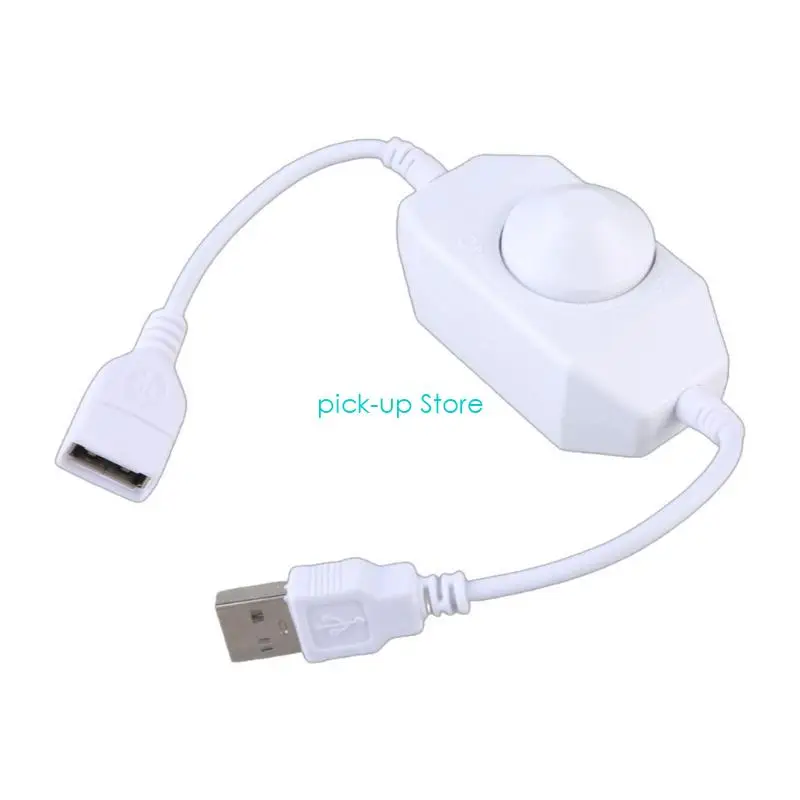 DC5V USB светодиодный диммер, удлинитель, контроллер скорости, переключатели, контроллер кабеля питания для USB-потолочного вентилятора, USB светодиодный светильник, светодиодные ленты