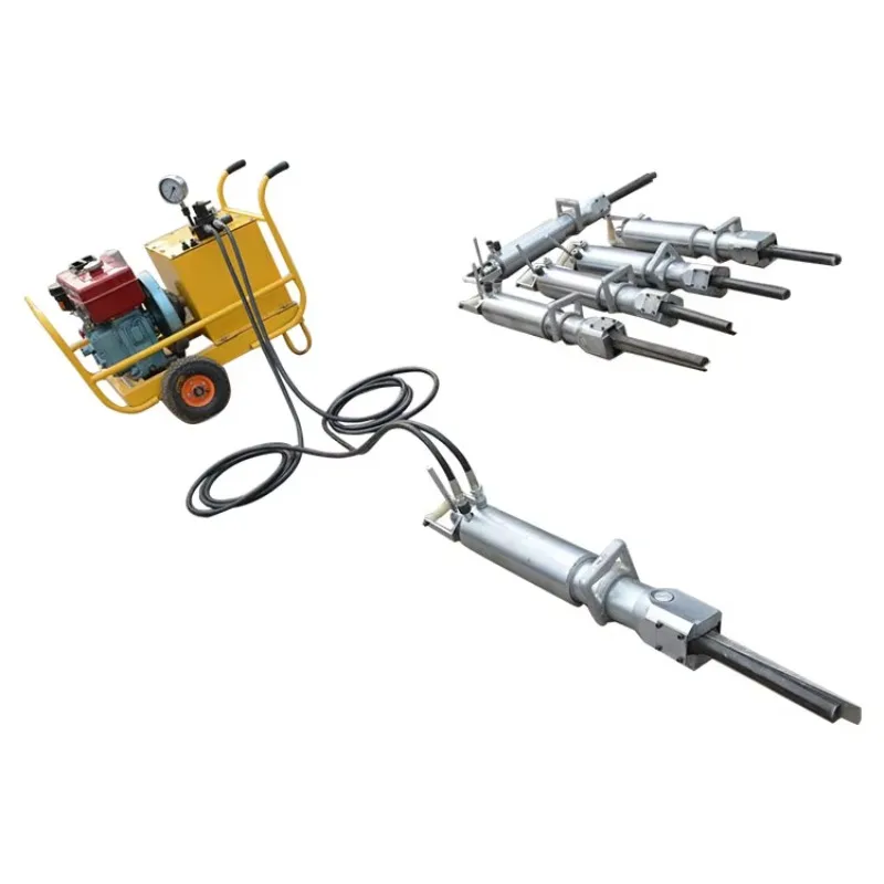 

Hot Wide Use Pneumatic Hydraulic Stone Blasting Machine Rock Splitter Machine Wedge Rock Breaking for Sale