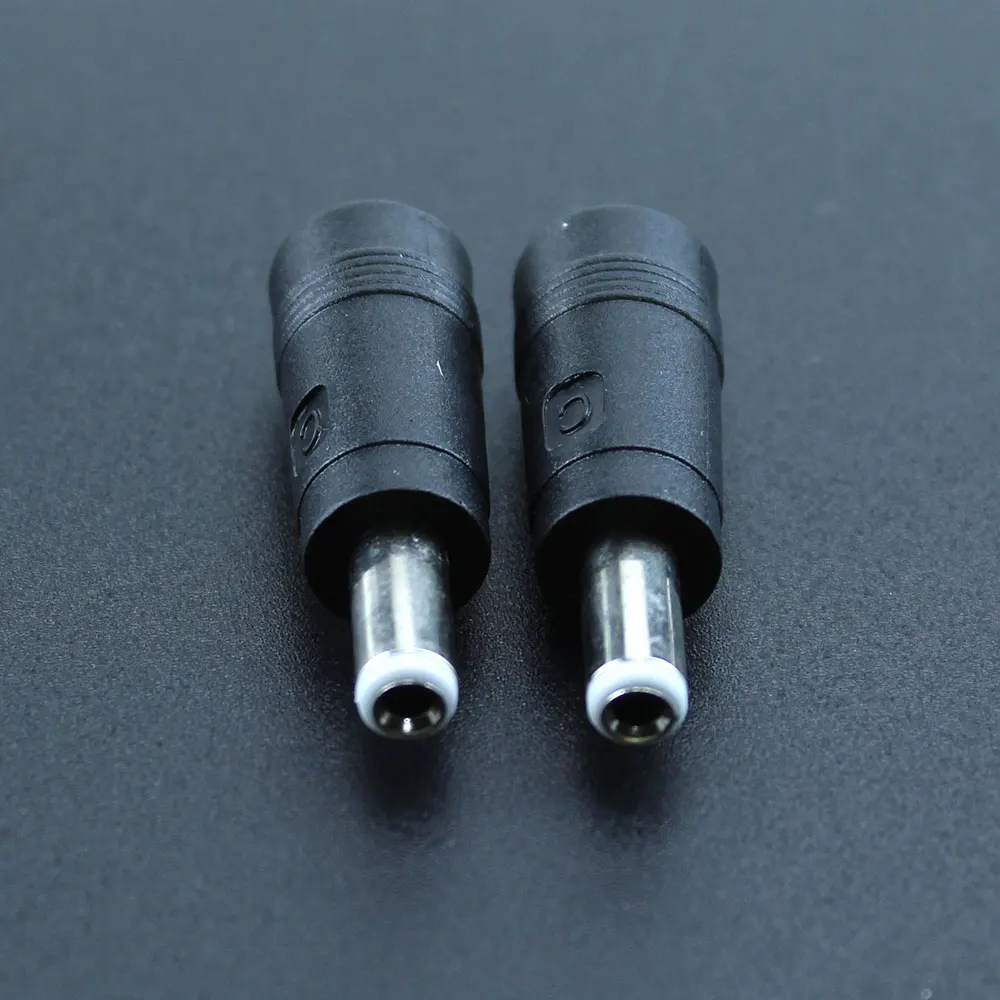 1-10pcs 5.5 x 2.1 mm female to 5.5 x 2.5 mm male DC Power Connector Adapter Laptop 5.5*2.1 female to male 5.5*2.5