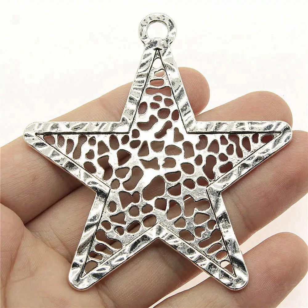 Star Amulet Charms Ornaments Popular Supplies For Jewelry